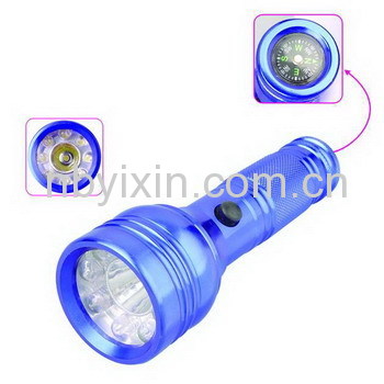 8+1 Aluminum Flashlight