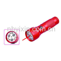 6+3+1 Laser Pointer Flashlight