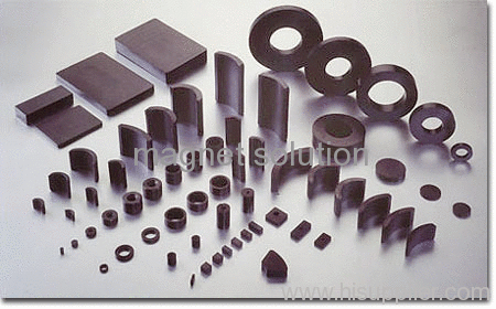 sintered hard ferrite magnet