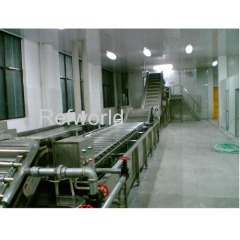 frozen vegetable pretreatment processing