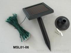 Amorphous Solar LED String Light