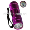 6 LEDs Aluminum Torch