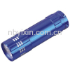 9 LEDs Aluminum Torch