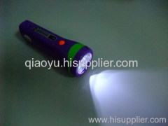 LED rechargeable flashlight