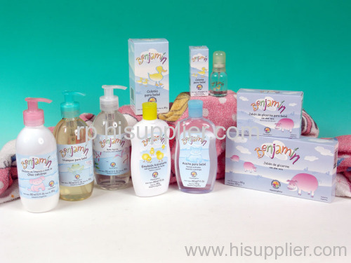 Baby's skin care products range Benjamin