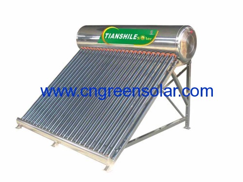 Non-pressurized Solar Water Heater