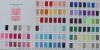 grosgrain color chart