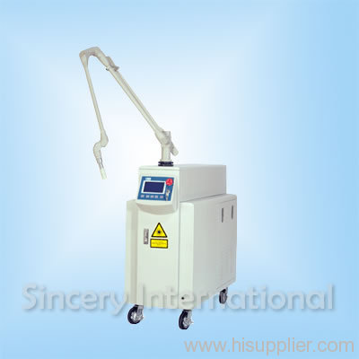 Strong Q-Switch Nd YAG Laser System