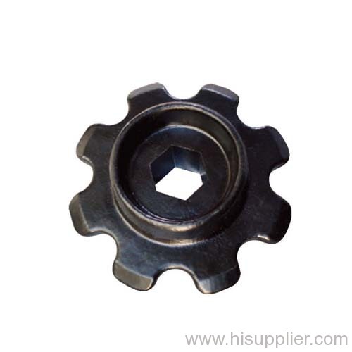 Upper drive gathering chain sprocket John Deere Cornhead Combine part agricultural machinery parts
