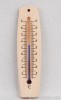 Wooden thermometer