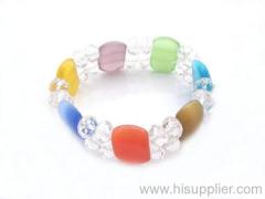 seven color crystal bracelet