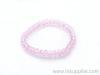 rose pink crystal bracelet