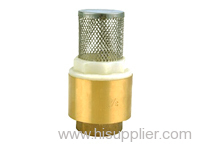 Brass Foot Valve