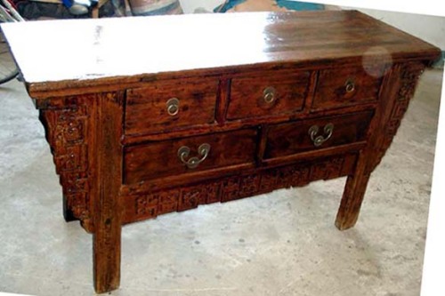 antique consoles table