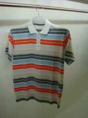yarn dyed polo-shirt
