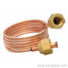 copper capillary tube with nuts refrigeration tube copper pipe fitting