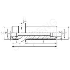 STRAIGHT BULKHEAD FITTINGS