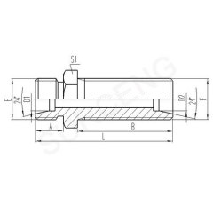 STRAIGHT BULKHEAD FITTINGS