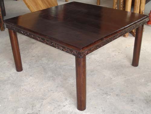 Elm wood coffee table