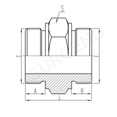 METRIC MALE L-SERIES ISO 6149-3