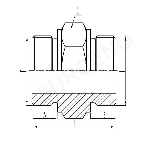 METRIC MALE L-SERIES ISO 6149-3