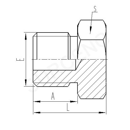 SAE O-RING BOSS PLUG L-SERIES ISO 11926-3