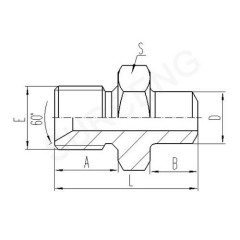 BSP MALE DOUBLE USE FOR 60 SEAT