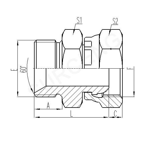 BSP MALE 60 SEAT OR BONDED SEAL