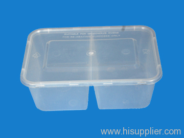 Plastic lunch box