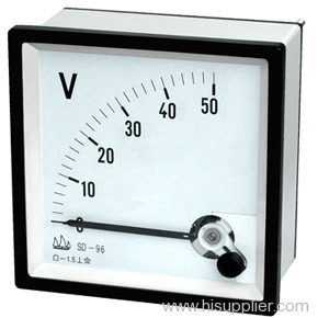 96 Moving Coil instrument DC Voltmeter