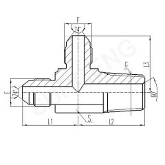 JIC MALE 74 CONE