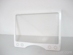 Refrigerator glass shelf