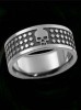 Mens stainless steel ring fashion jewelry