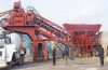 mobile concrete mixing plant