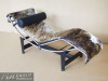 Le Corbusier Chaise Lounge,pony skin chaise lounge ,leather chaise lounge