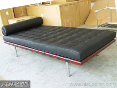 barcelona daybed,leather daybed,garden leather daybed,outdoor daybed