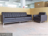 FLORENCE KNOLL SOFA,MODERN LEATHER SOFA ,OFFICE SOFA