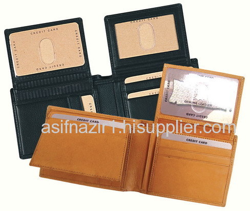 Mens Leather Wallet/ Leather Purser/ Promotional Leather Wallet