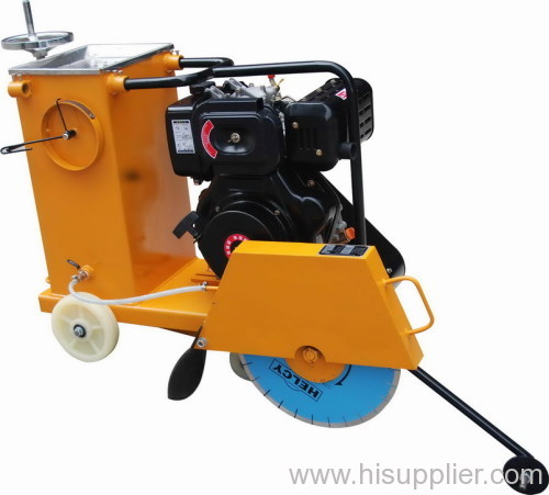 concrete cutter with diesel engine