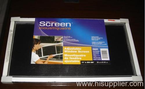 adjustable window screen