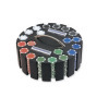 500pcs round wooden Poker rack