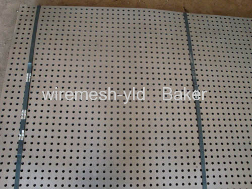 round hole perforated metal