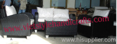 Poly rattan furniture