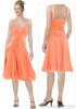 Orange Cocktail Dress