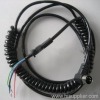 coiled cord,spring cable