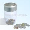 Digital Coin Counting Jar