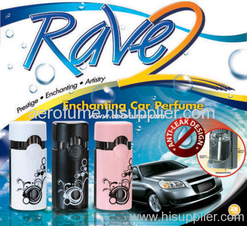 Air Freshener - Rave 2 ~ car perfume with anti-leak design