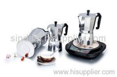 Aluminium coffee maker