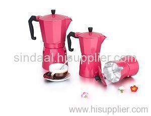 Aluminium coffee maker