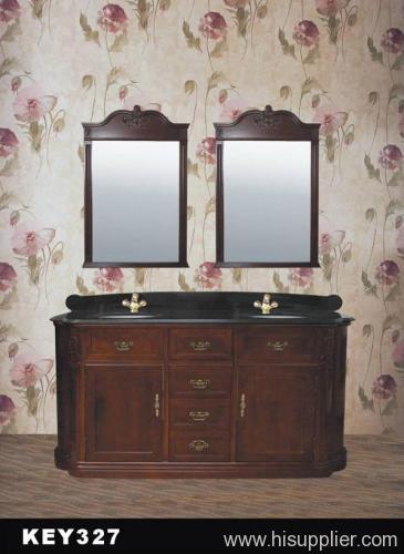 solidwood bathroom cabinet